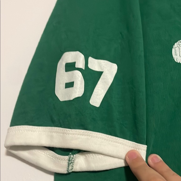 Polo by Ralph Lauren Green Tee with White Trim - Picture 5 of 5